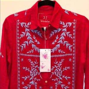 NWT!!  ❤️ Johnny Was Acacia Blouse Shirt Top ❤️